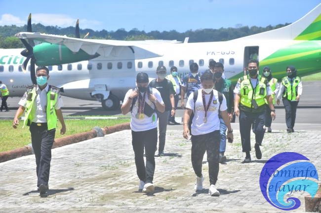 Bandara Aroeppala dibuka, Citilink-Wings kembali layani rute Makassar-Selayar PP
