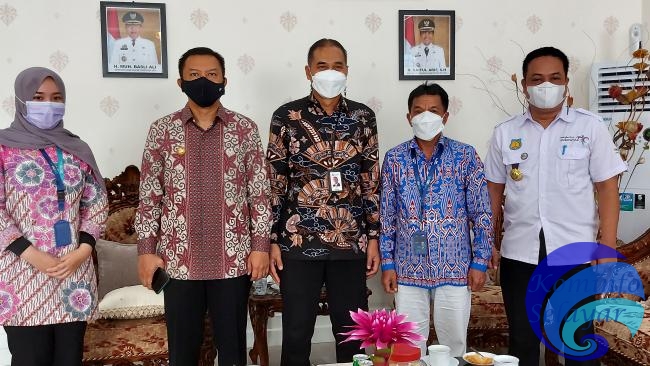 Bupati Basli Ali terima kunjungan Branch Manager PT. Taspen Kcu Makassar